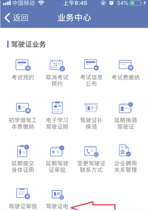 交管12123驾驶证业务