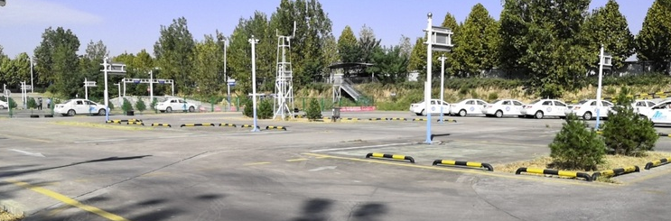 西安东城驾校训练场