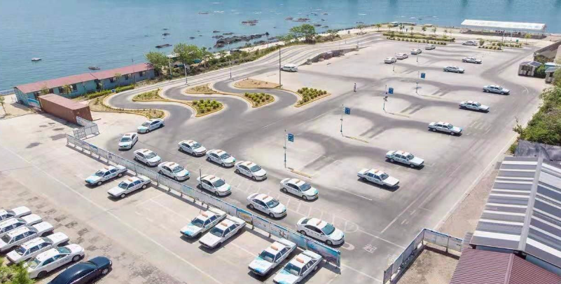 大连永达驾校训练场