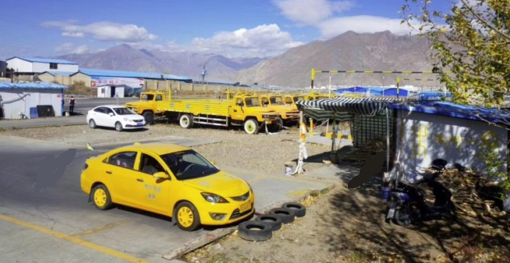 拉萨恒祥驾校训练场